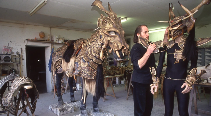 Jacques Gastineau - horse costume for a Lido show